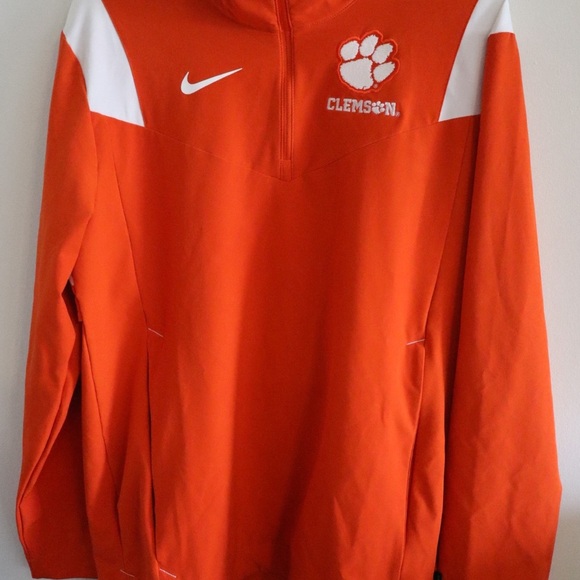 Clemson Nike Quarter-zip Pullover - Picture 1 of 5
